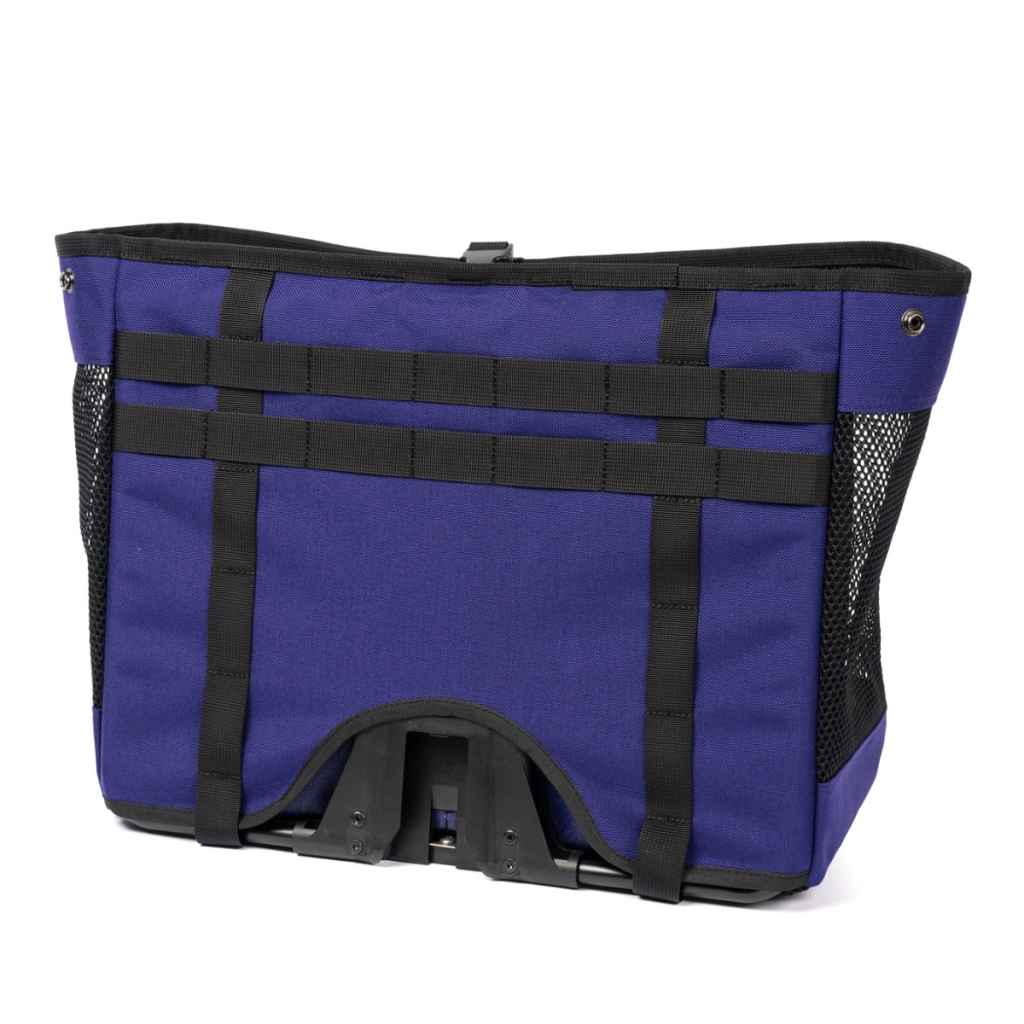 BLUE RUG Brompton バスケットバッグ フレーム有り ブルーラグ BLUE LUG brompton basket bag フレームあり purple
