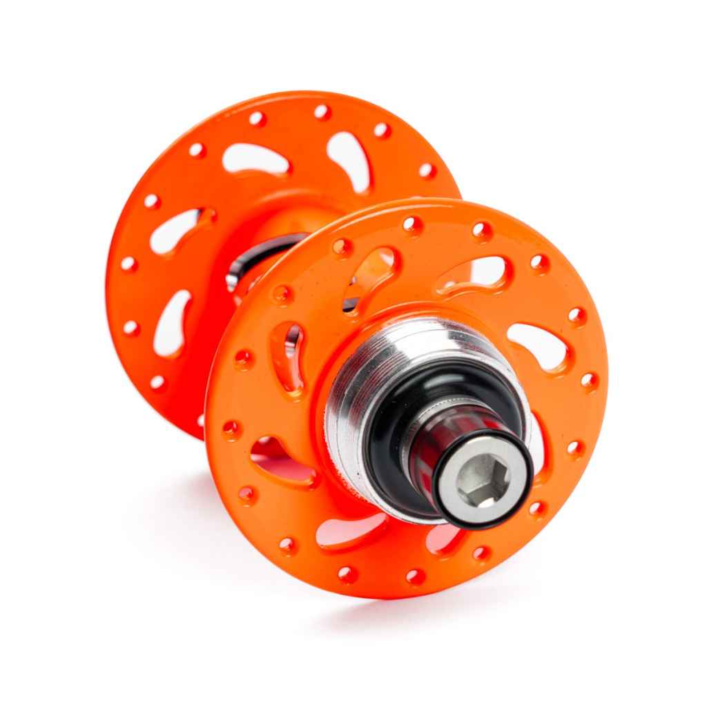 ONYX* Helix track hub rear (hi-vis orange) - BLUE LUG GLOBAL