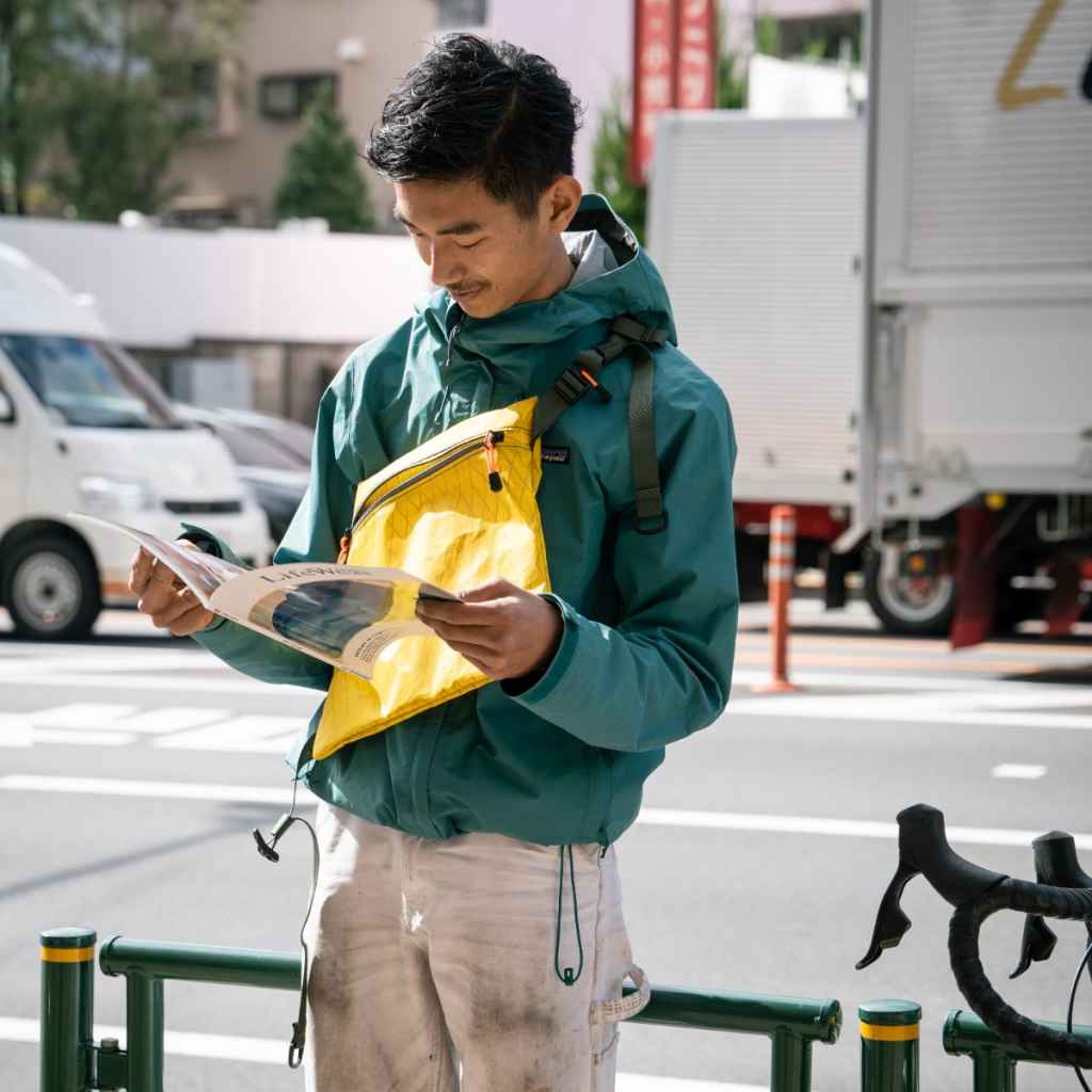 YANCO* zip musette (teal/R) - BLUE LUG GLOBAL ONLINE STORE
