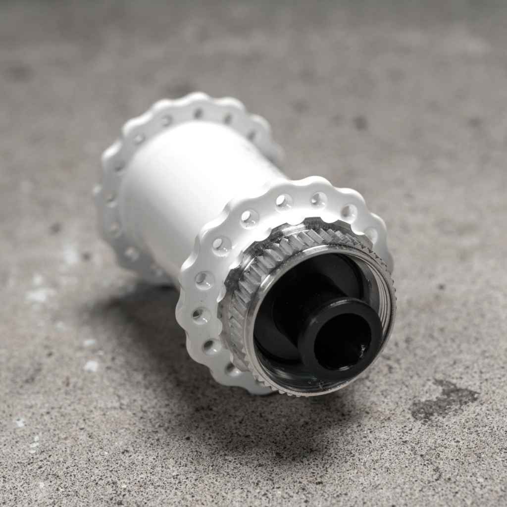 ONYX RACING PRODUCTS DISC HUB ブルーラグ ONYX RACING PRODUCTS* vesper disc CL hub front (white frost