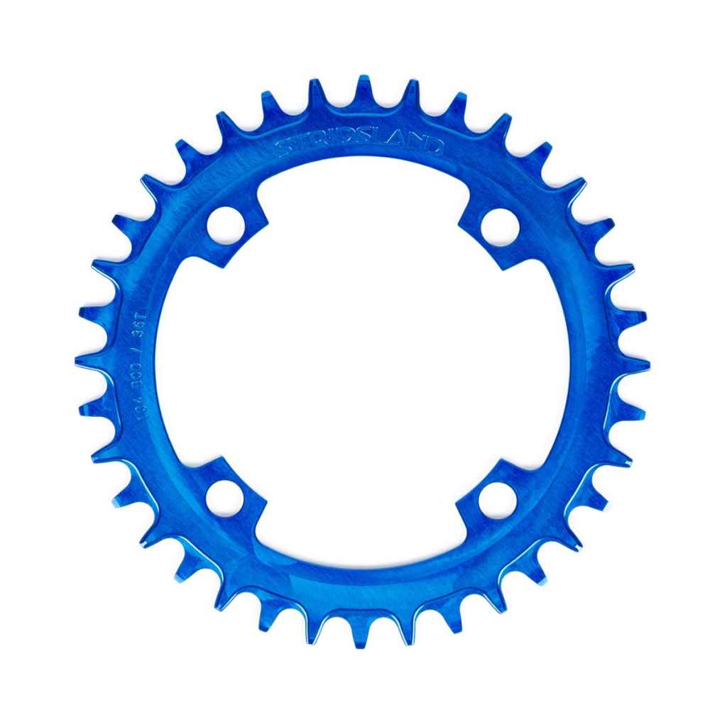 STRIDSLAND* narrow wide chainring (royal blue) - BLUE LUG GLOBAL