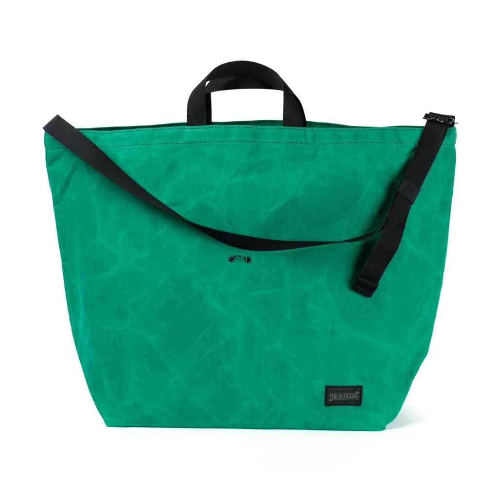 BLUE LUG* 137 tote bag (wax green) - BLUE LUG GLOBAL ONLINE STORE