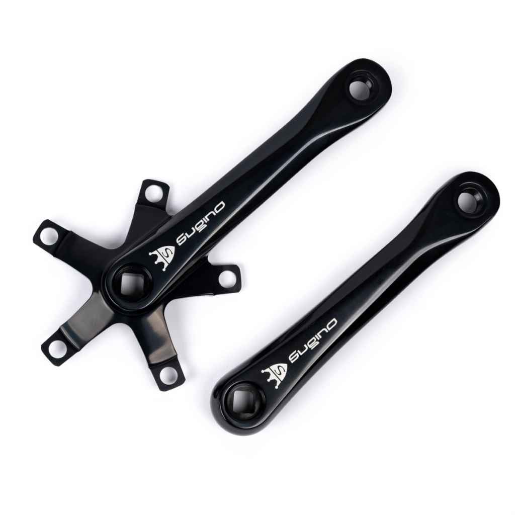 SUGINO Mighty Tour 110 クランク ブルーラグ サーリー SUGINO* Mighty Tour crank (black) - BLUE LUG GLOBAL ONLINE STORE