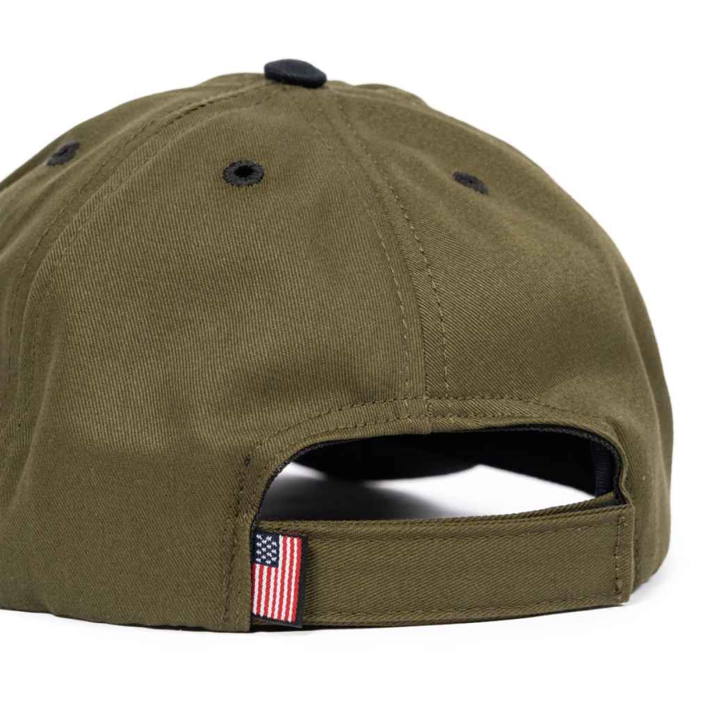 RIVENDELL* RBW organic cotton hat (green/brown) - BLUE LUG GLOBAL