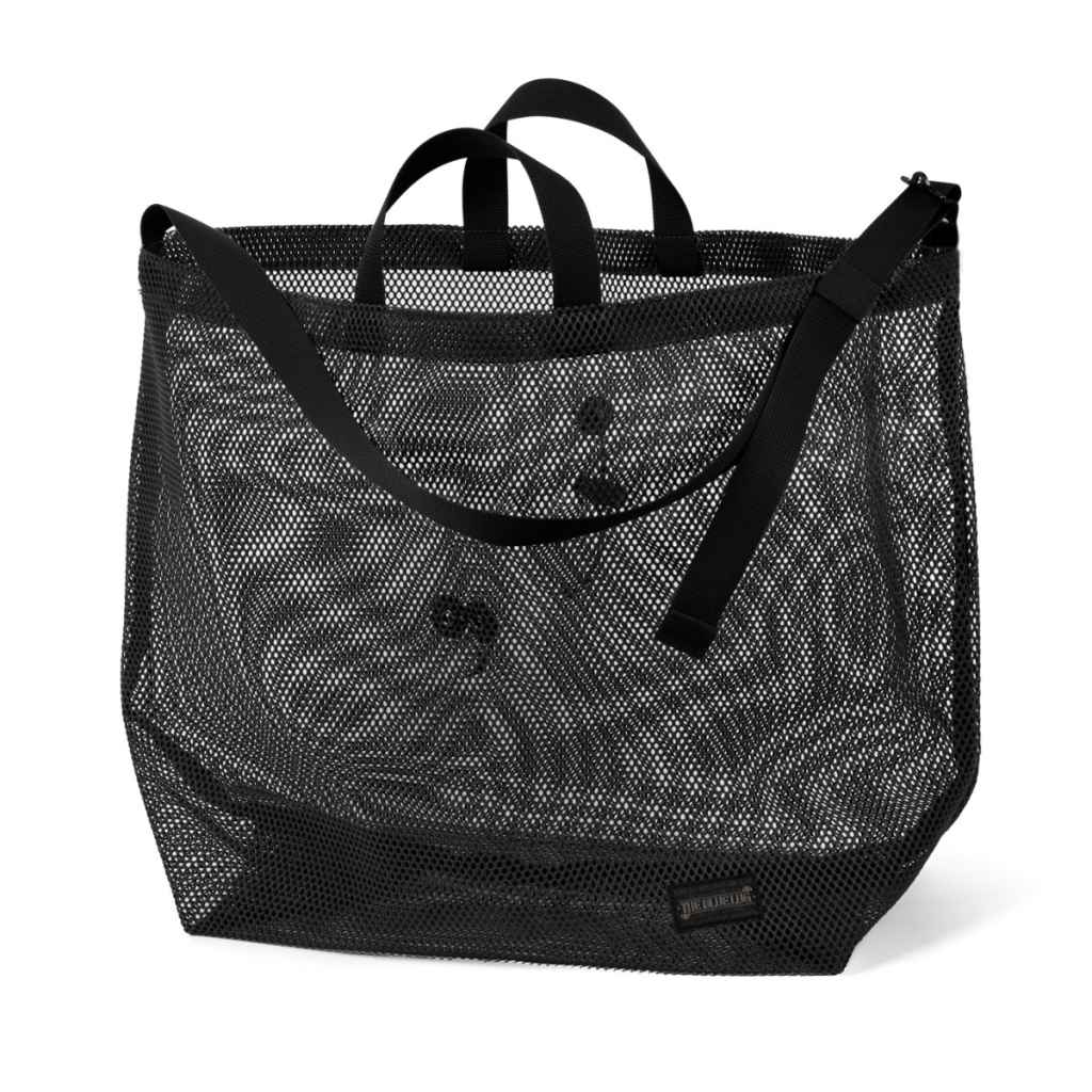 BLUE LUG* 137 tote bag (mesh black) - BLUE LUG GLOBAL ONLINE STORE