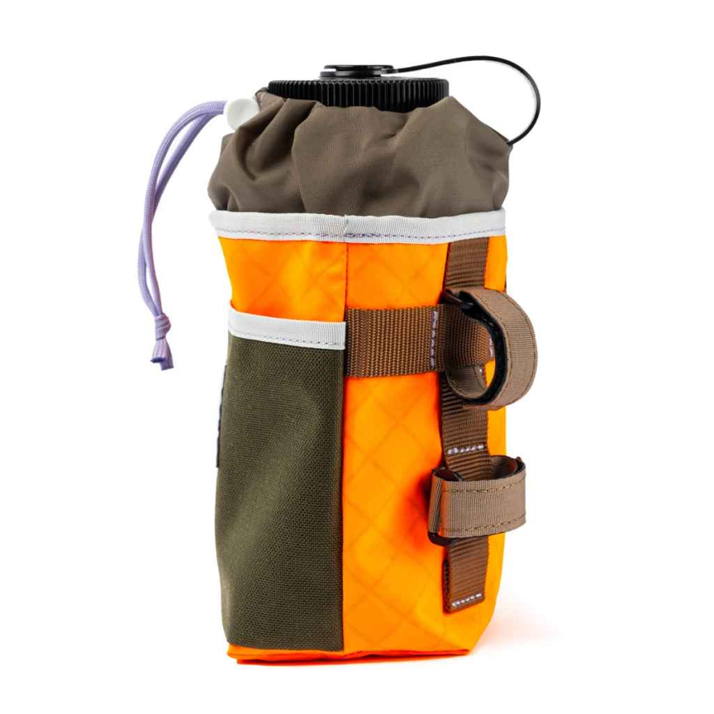 BLUE LUG* stem pouch (ecopak orange/olive) - BLUE LUG GLOBAL