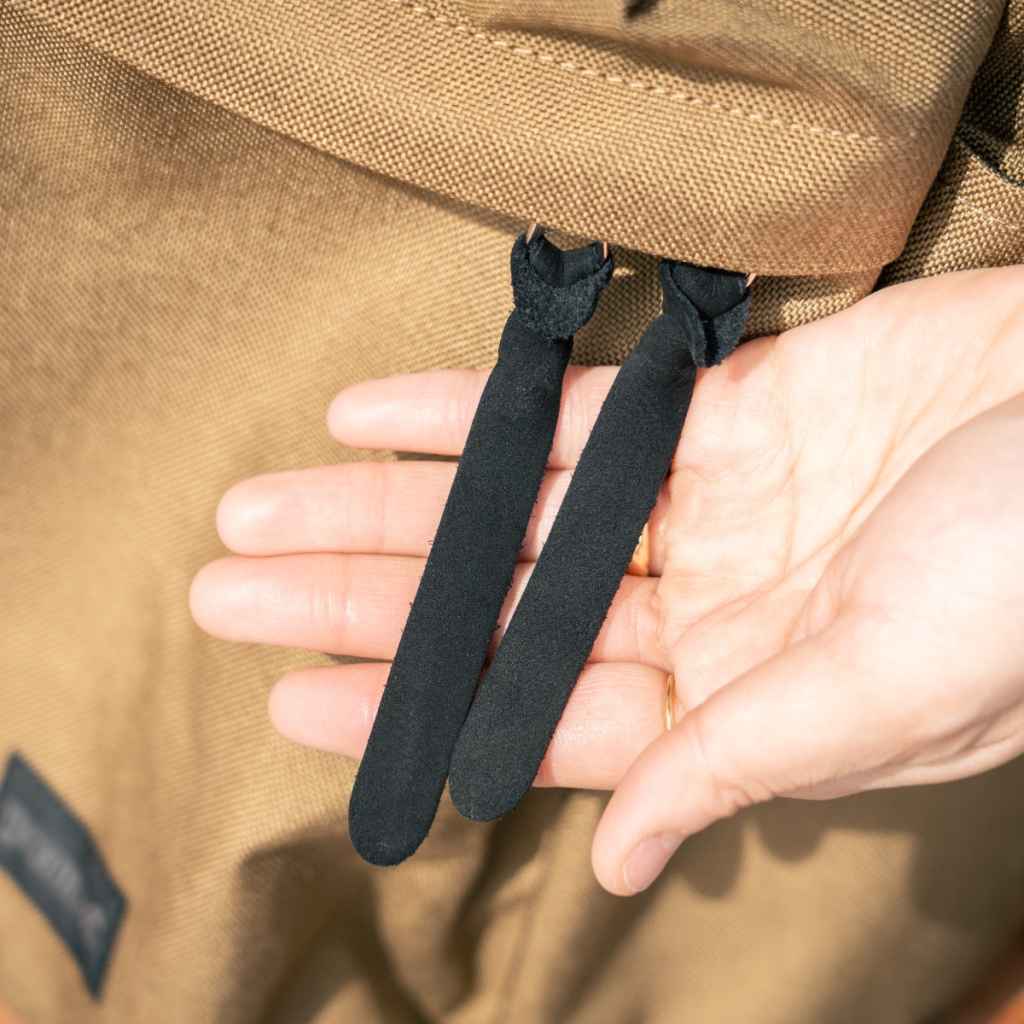 BLUE LUG* leather zipper pulls (black) - BLUE LUG GLOBAL ONLINE STORE