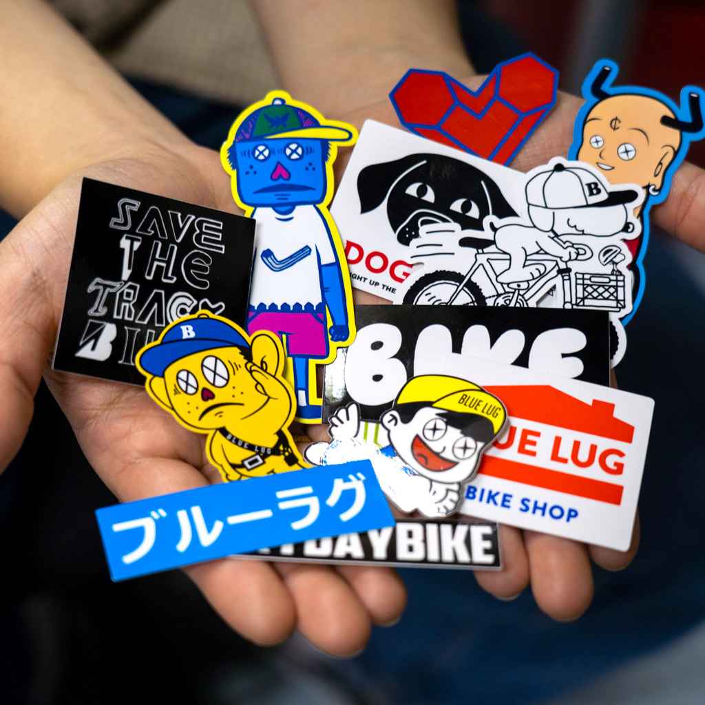BLUE LUG* Japanese Box Logo sticker - BLUE LUG GLOBAL ONLINE STORE