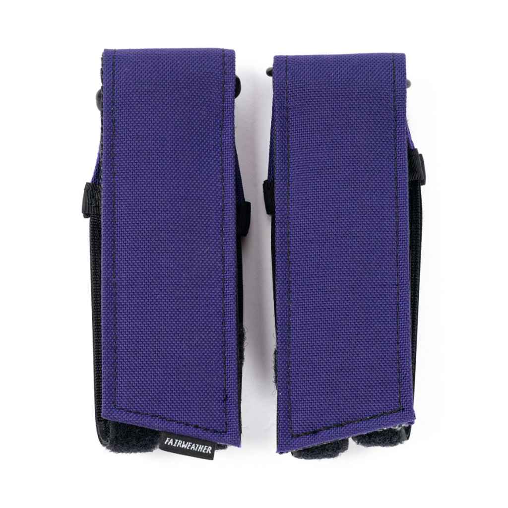 FAIRWEATHER* pedal straps (purple) - BLUE LUG GLOBAL ONLINE