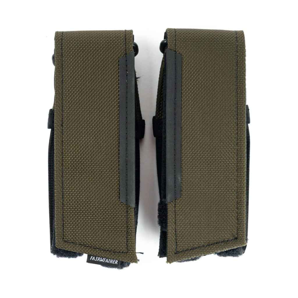 FAIRWEATHER* pedal straps HD (cordura/olive) - BLUE LUG GLOBAL