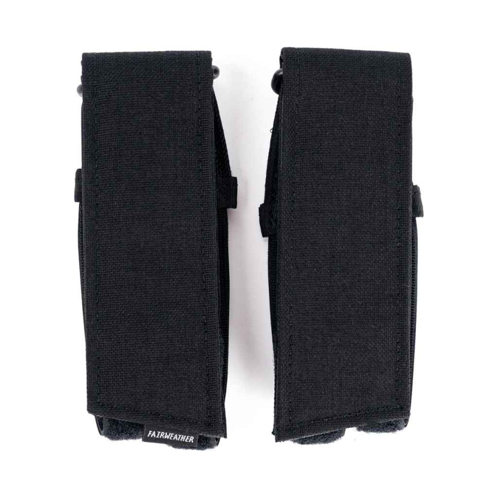 FAIRWEATHER* pedal straps (cordura/black) - BLUE LUG GLOBAL ONLINE