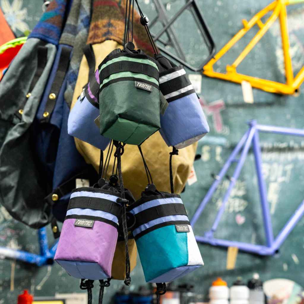 TUNITAS CREATIVE* stowaway stem bag (lavender tri color