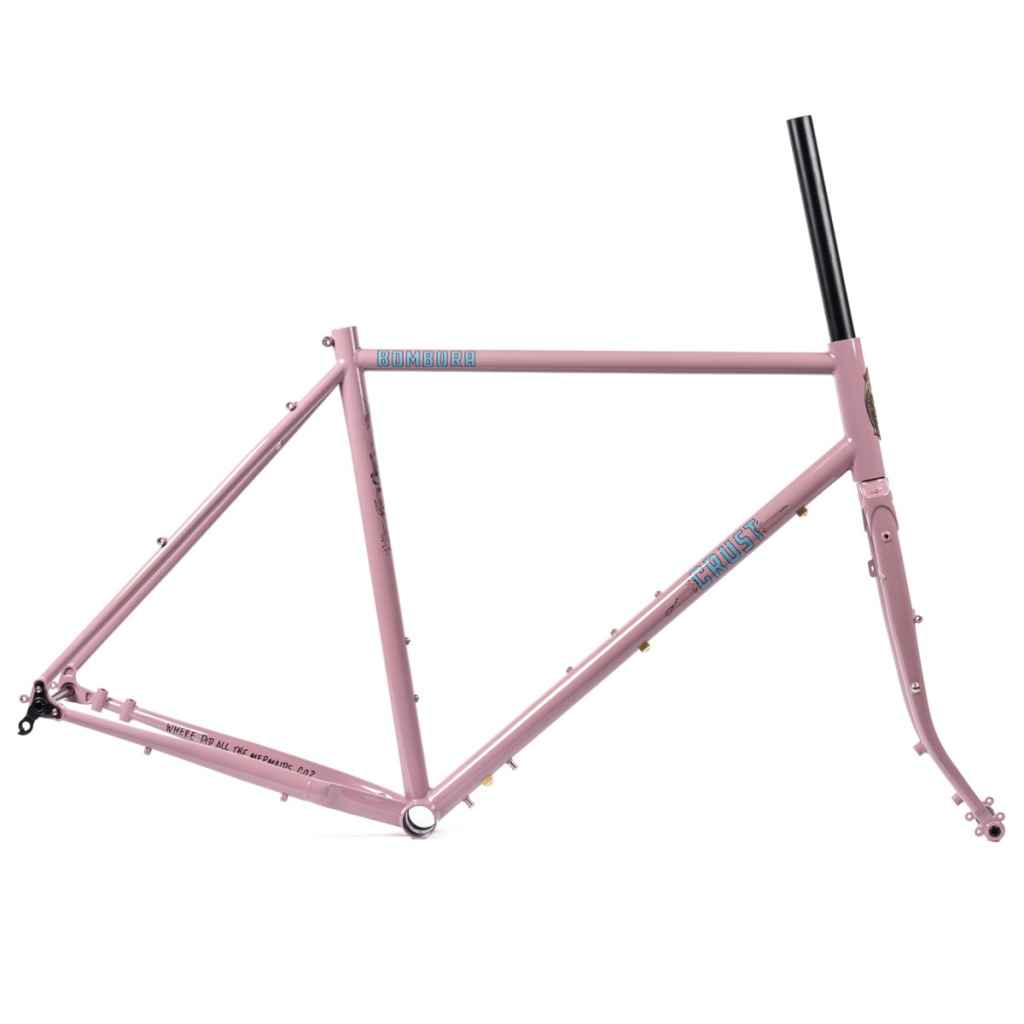 CRUST BIKES* bombora frame (pastel violet) - BLUE LUG GLOBAL
