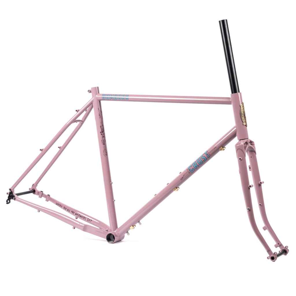 CRUST BIKES* bombora frame (pastel violet) - BLUE LUG GLOBAL