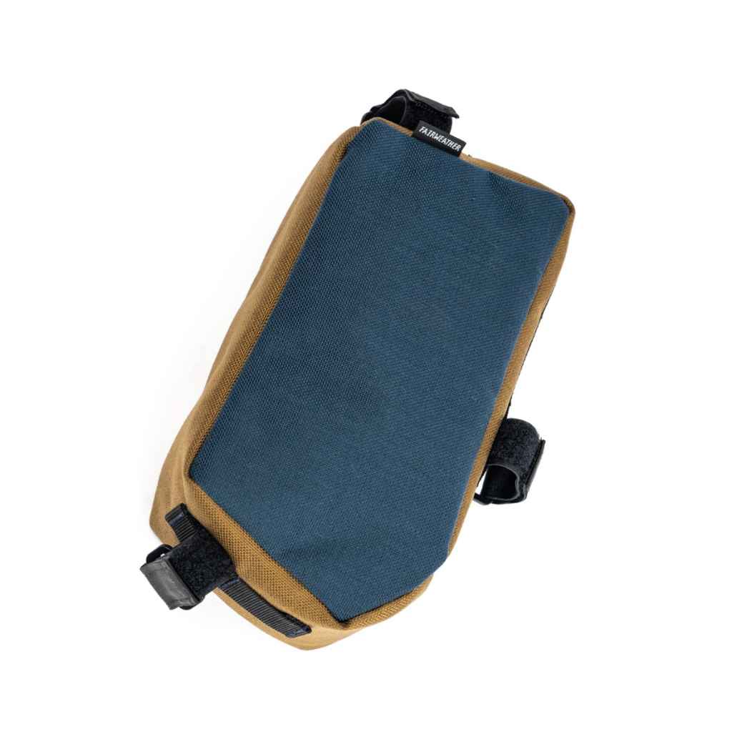 FAIRWEATHER* seat stay bag for bike friday (navy/coyote) - BLUE