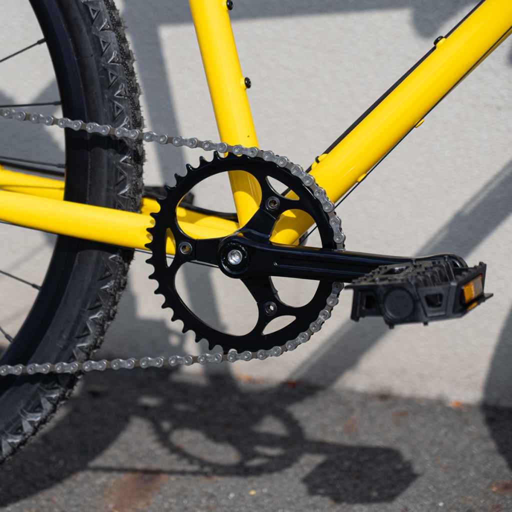 BLUE LUG* YMC-W crank set (black) - BLUE LUG GLOBAL ONLINE STORE