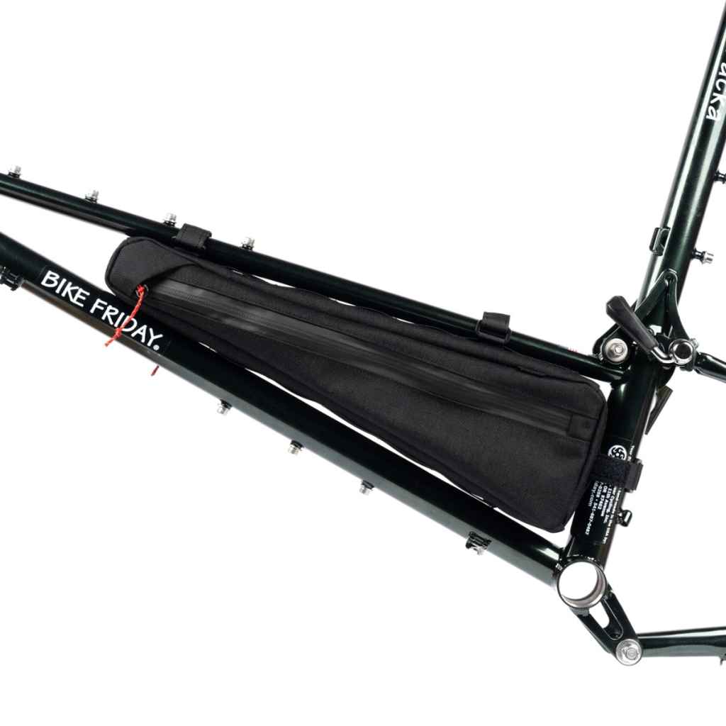 FAIRWEATHER】 FRAME BAG ADV M size(X-PAC/BLACK) | Humhumhug