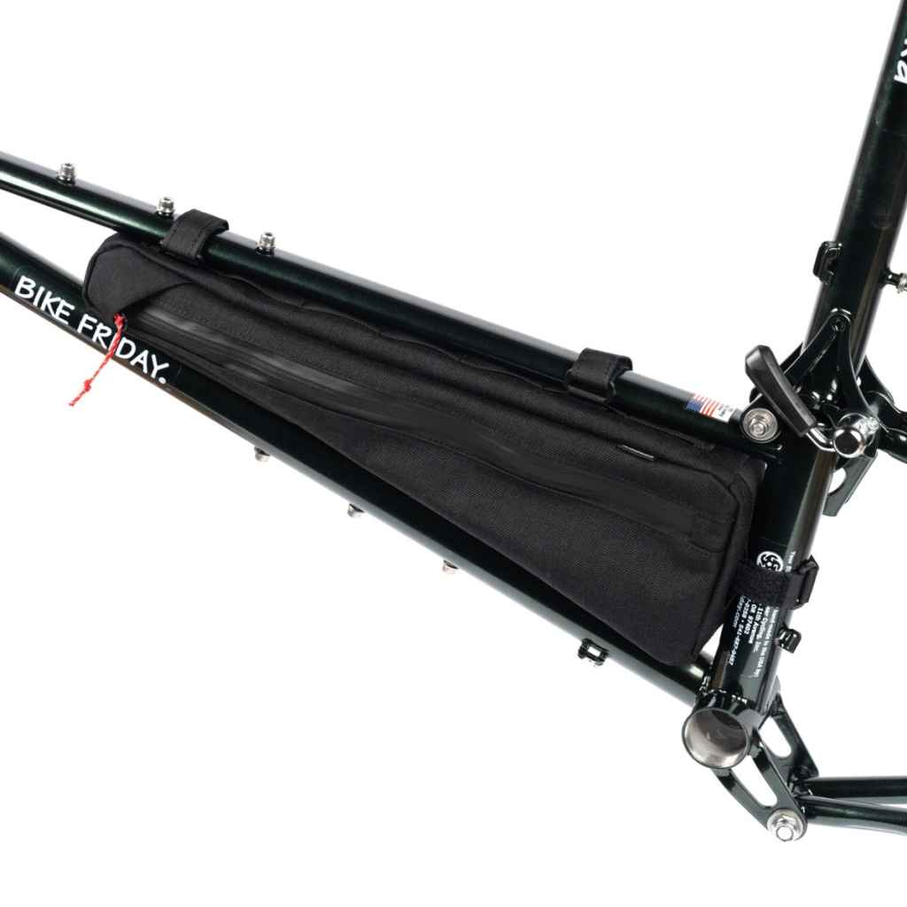 【新品未使用】FAIRWEATHER* frame bag (black) FAIRWEATHER* frame bag (x-pac black) - BLUE LUG GLOBAL