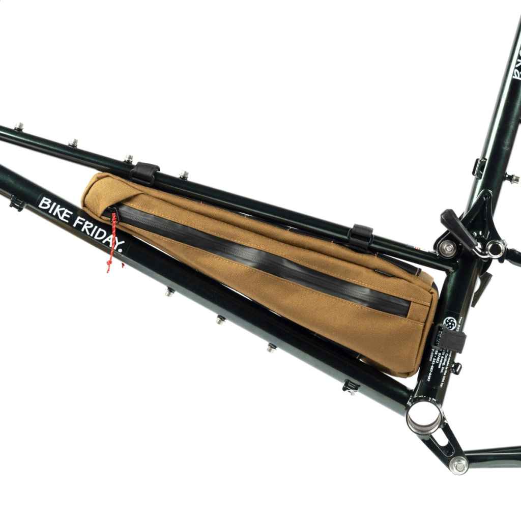 FAIRWEATHER* frame bag for bike friday (coyote) - BLUE LUG