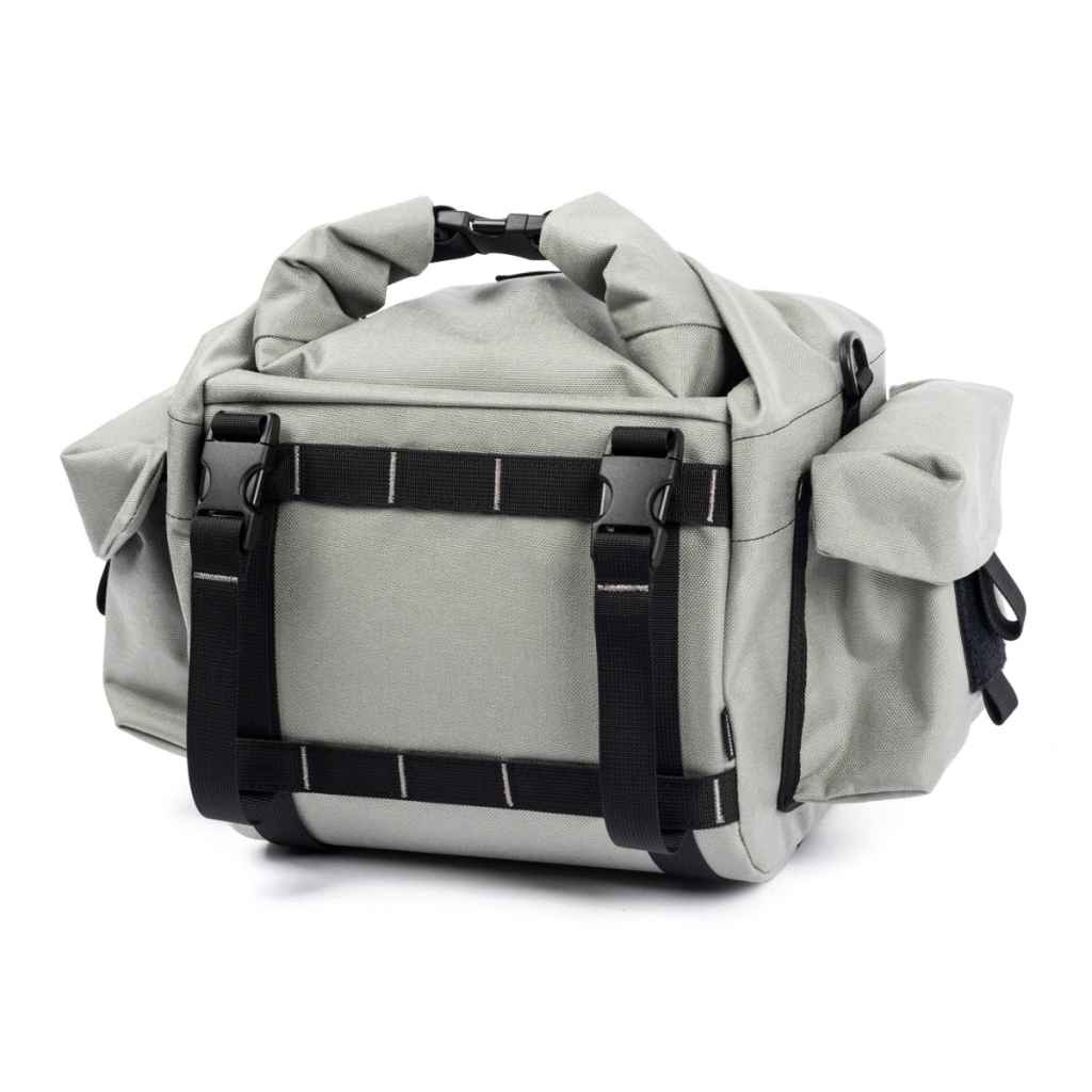 FAIRWEATHER* handlebar bag ADV (light gray) - BLUE LUG