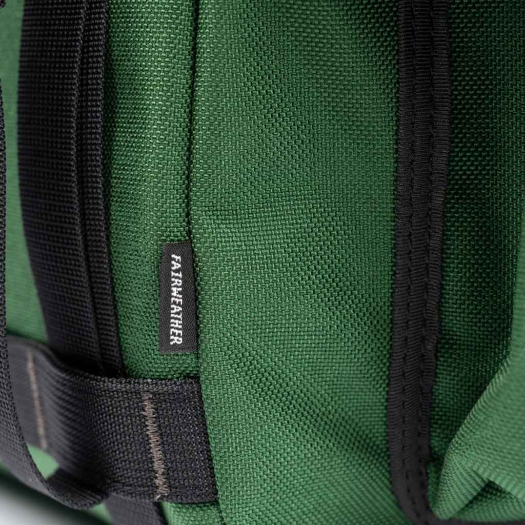 FAIRWEATHER* handlebar bag ADV (cordura/forest green) - BLUE LUG