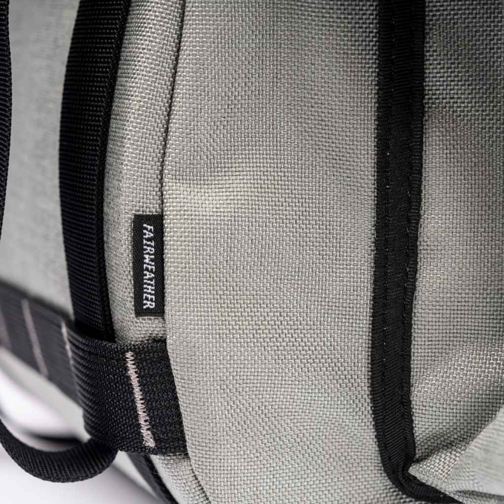 FAIRWEATHER* handlebar bag ADV (light gray) - BLUE LUG GLOBAL