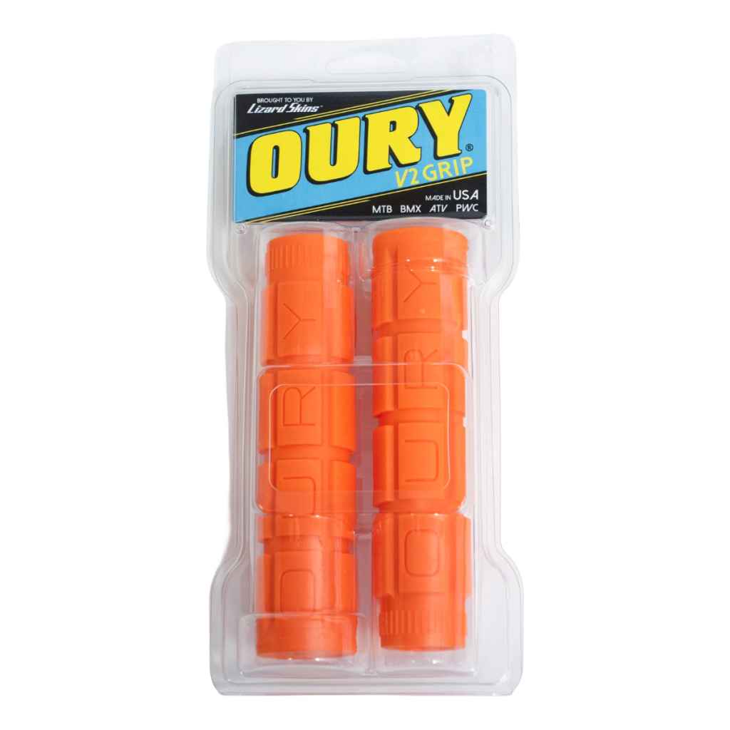 VELO ORANGE klunker bar ouryグリップ ブルーラグ OURY* V2 grip (blaze orange) - BLUE LUG GLOBAL ONLINE STORE