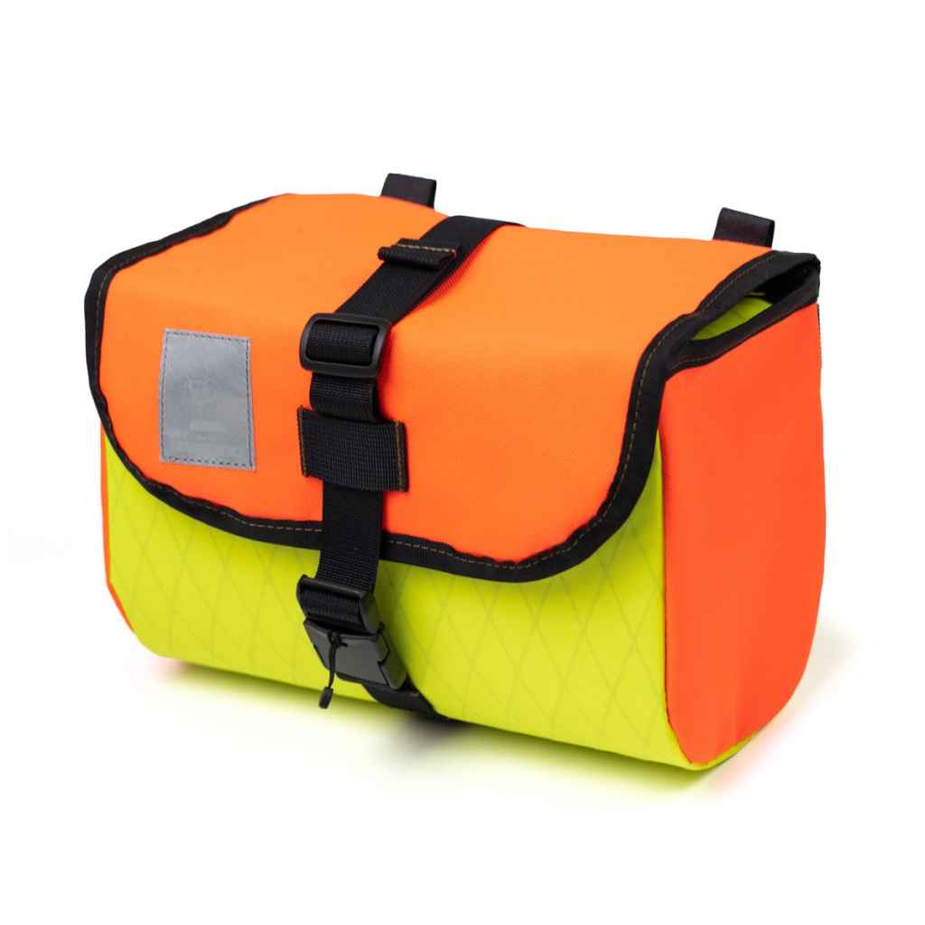THE INCONVENIENCE STORE×BLUE LUG* bento bag (x-pac yellow) - BLUE