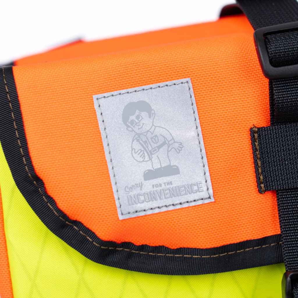 THE INCONVENIENCE STORE×BLUE LUG* bento bag (x-pac yellow) - BLUE