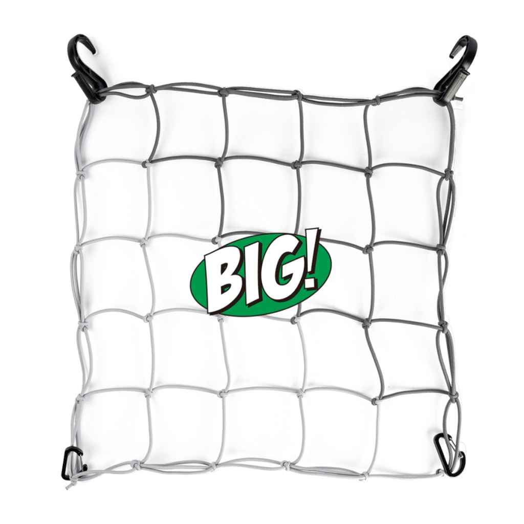 BLUE LUG* cargo net big (grey/charcoal) - BLUE LUG GLOBAL ONLINE STORE