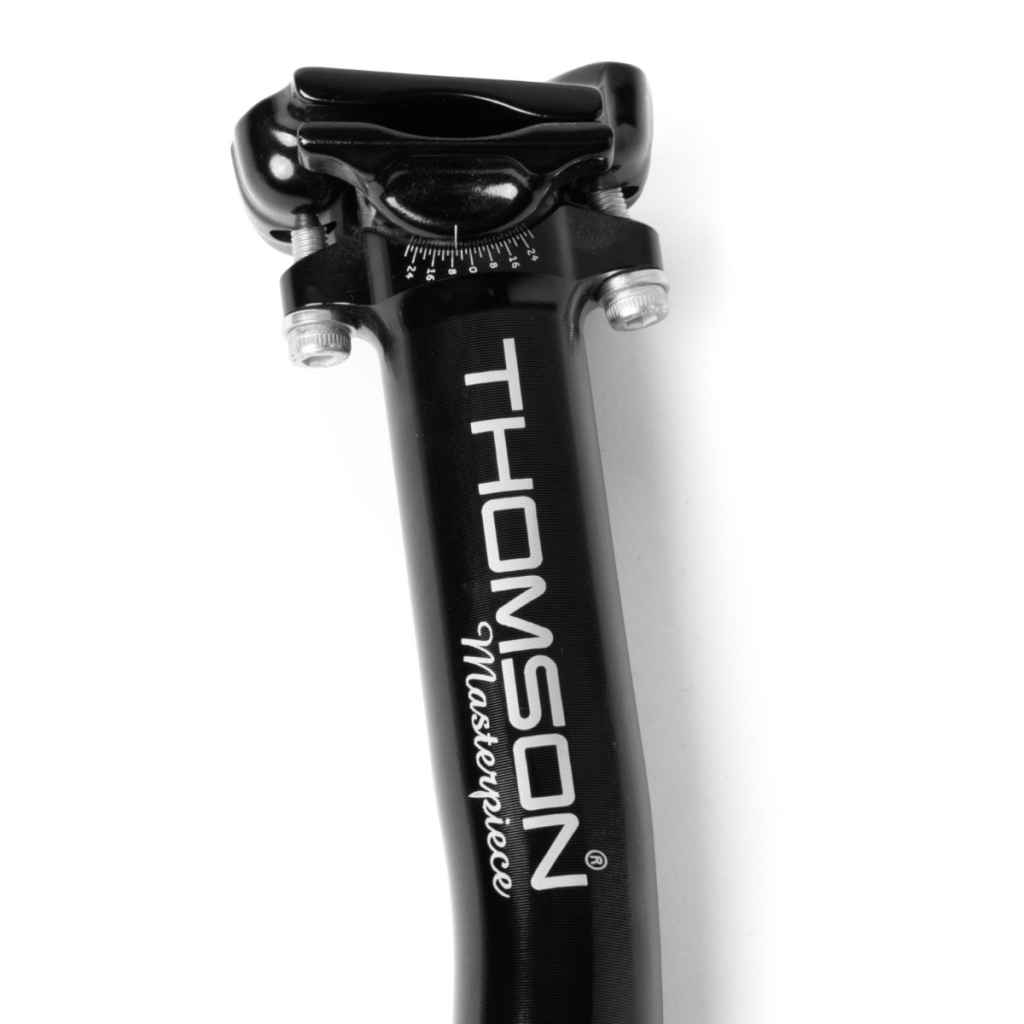 THOMSON* masterpiece setback seatpost (black) - BLUE LUG GLOBAL