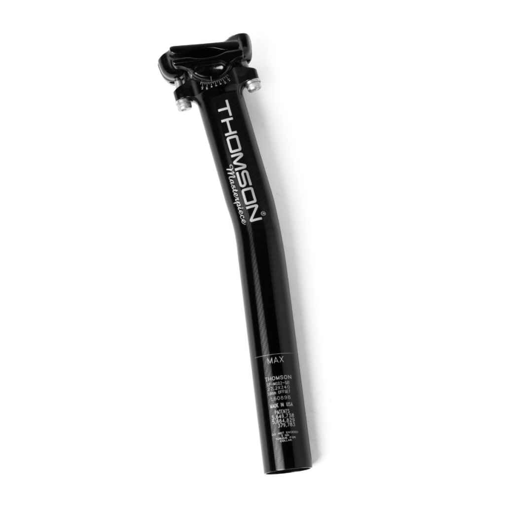 THOMSON* masterpiece setback seatpost (black) - BLUE LUG GLOBAL