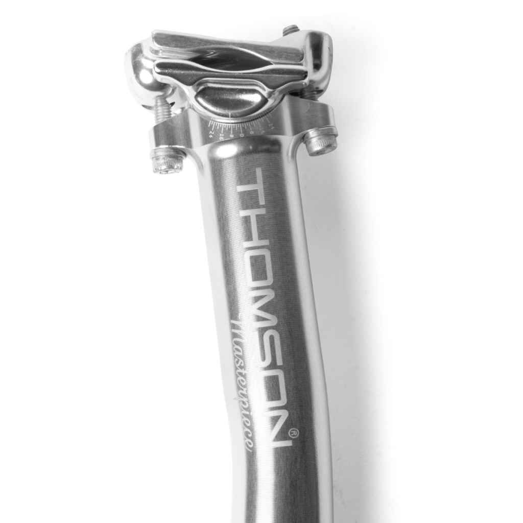 THOMSON* masterpiece setback seatpost (silver) - BLUE LUG GLOBAL