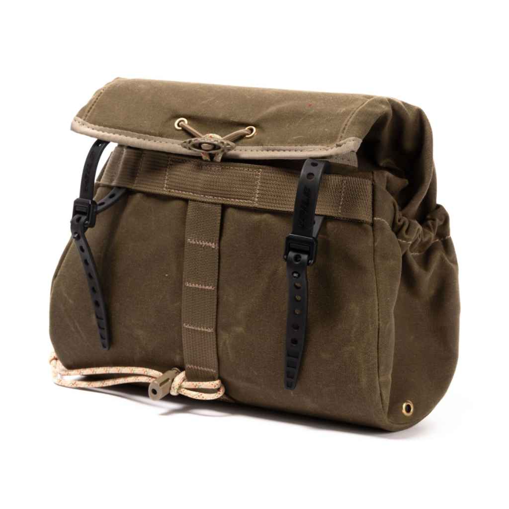 RON'S BIKES* fabios clap trap (waxed/olive) - BLUE LUG GLOBAL