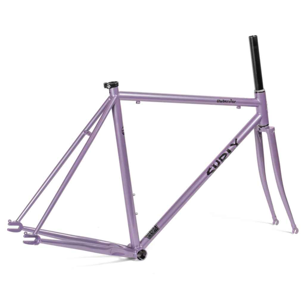 SURLY* steamroller frame&fork set (anxious lavender) - BLUE LUG