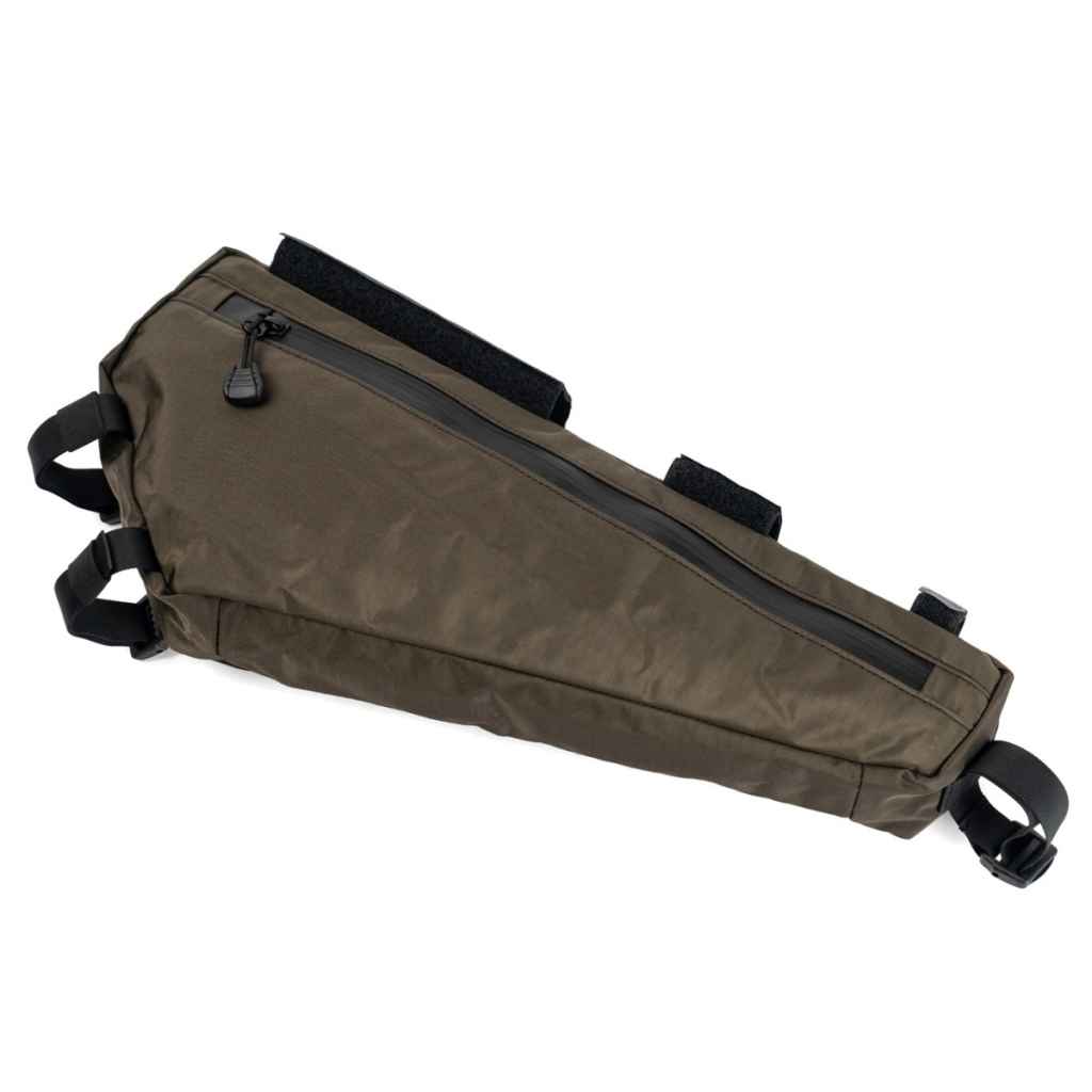 FAIRWEATHER* frame bag half (brown) - BLUE LUG GLOBAL ONLINE STORE