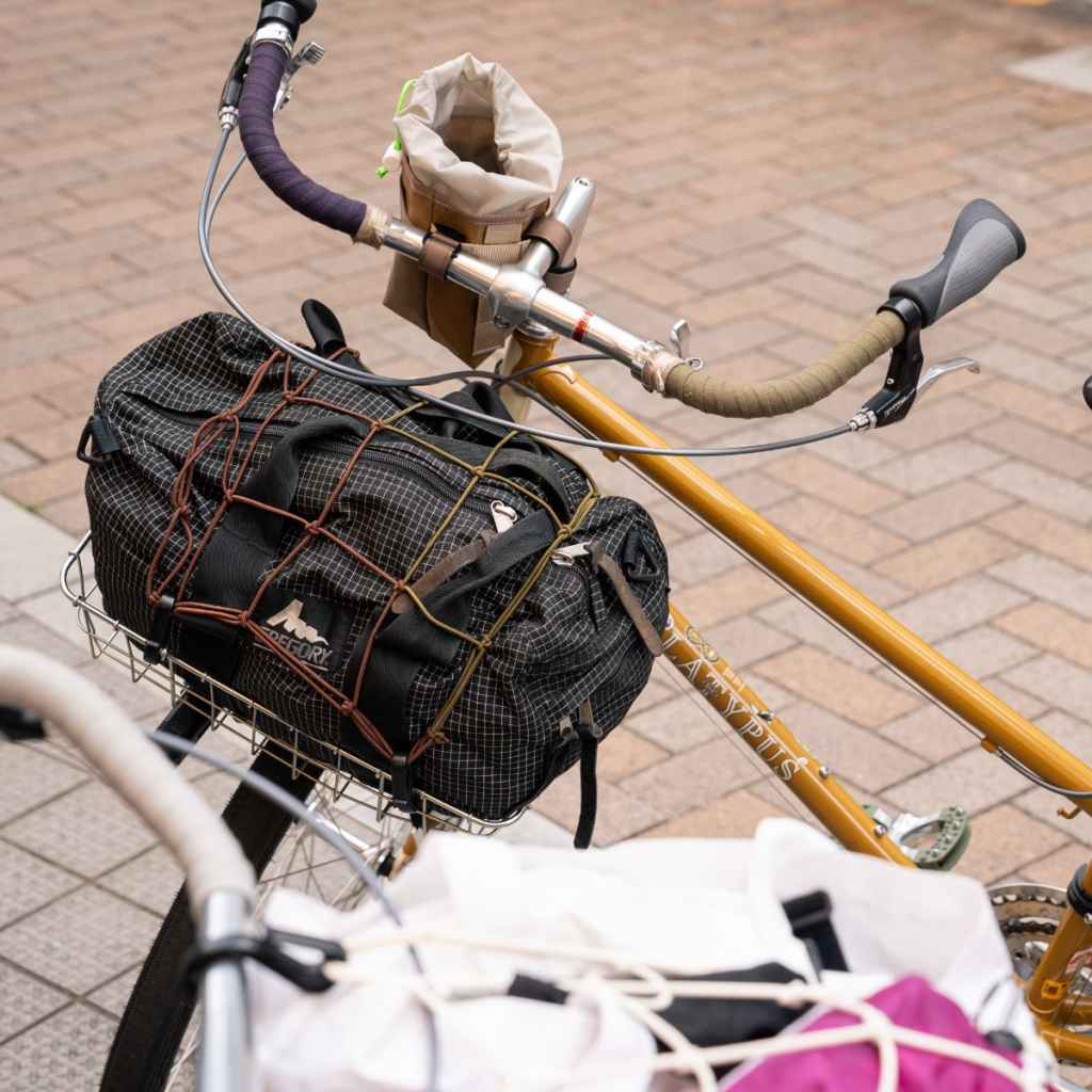 BLUE LUG* cargo net (olive/dark brown) - BLUE LUG GLOBAL ONLINE STORE