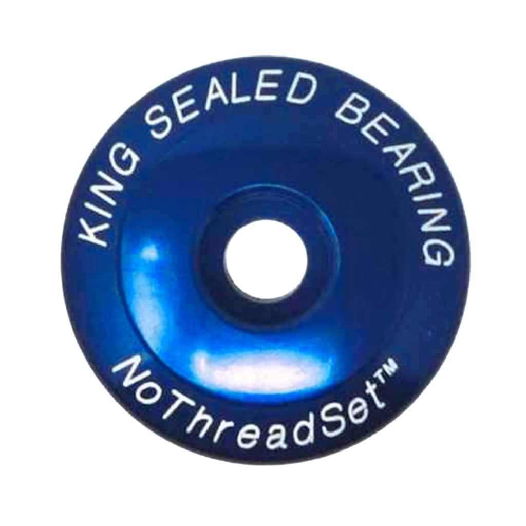 CHRIS KING* stem cap (bold/navy) - BLUE LUG GLOBAL ONLINE STORE