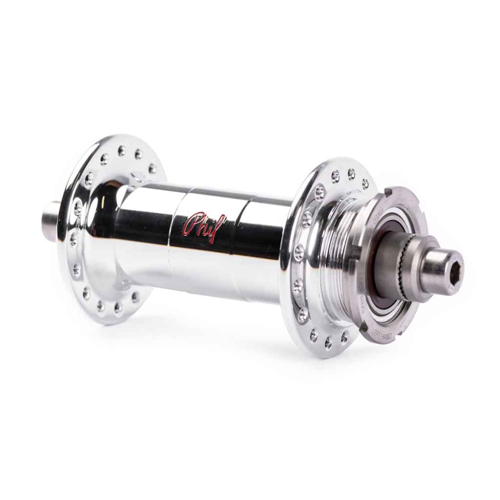 フィルウッド　リアハブ　Philwood Track Rear Hub PHILWOOD* low flange track hub rear (black) - BLUE LUG