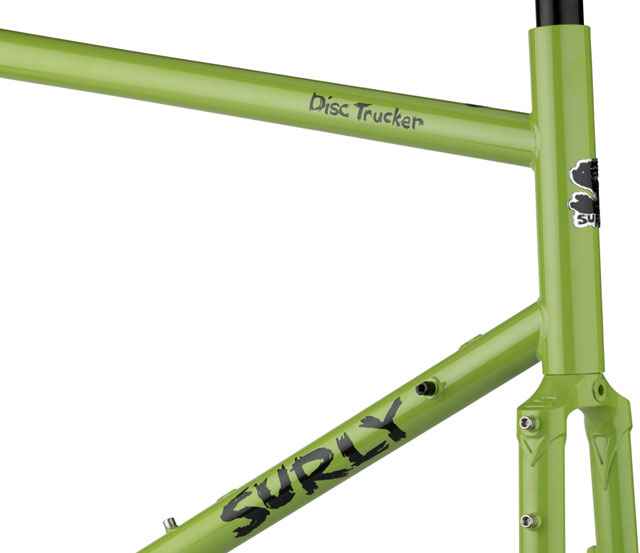 SURLY* new disc trucker 700c frame (black) - BLUE LUG GLOBAL
