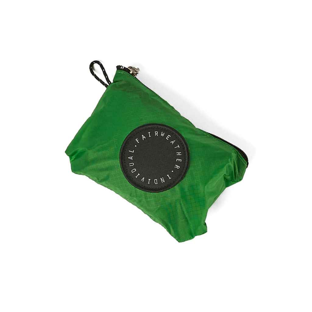 FAIRWEATHER* packable sacoche (green) - BLUE LUG GLOBAL