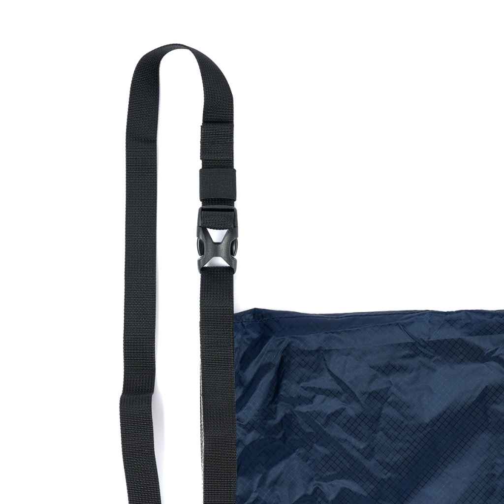 FAIRWEATHER* packable sacoche (navy) - BLUE LUG GLOBAL