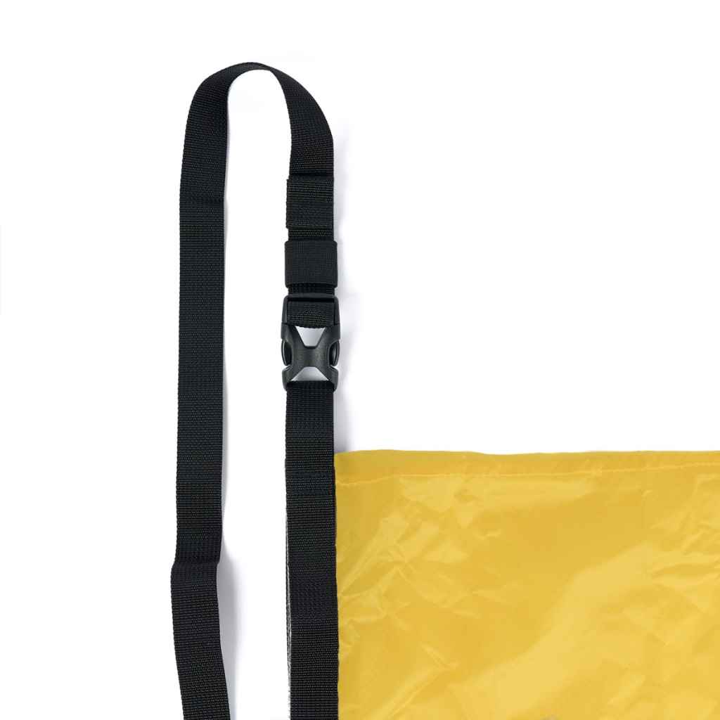FAIRWEATHER* packable sacoche (cordura rip/yellow) - BLUE LUG