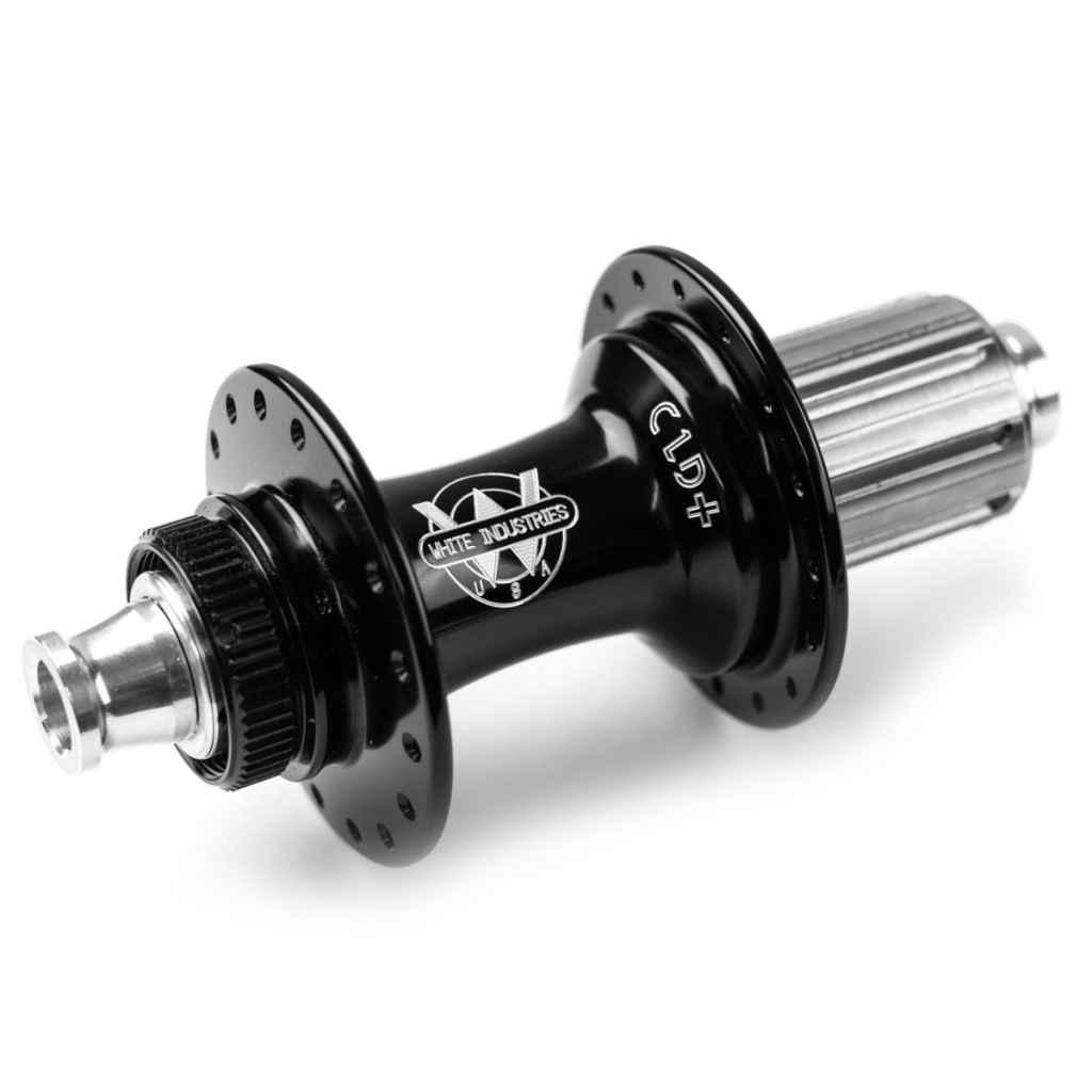 WHITE INDUSTRIES* CLD+ boost disc hub rear (black) - BLUE LUG