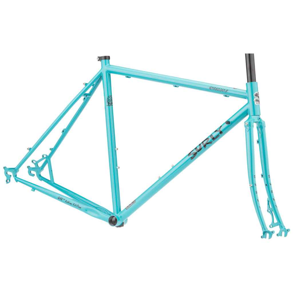 SURLY* straggler 700c frame (chlorinedream) - BLUE LUG