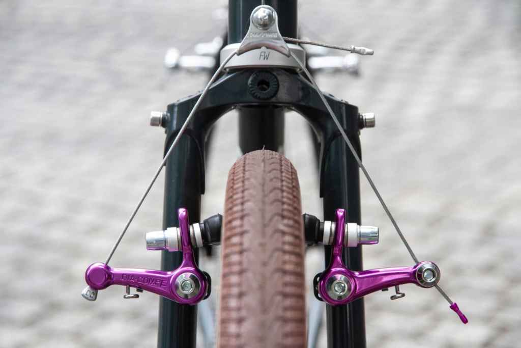 DIA-COMPE DC980 カンチブレーキ　パープル DIA-COMPE* DC980 retro canti brake (purple/BL special