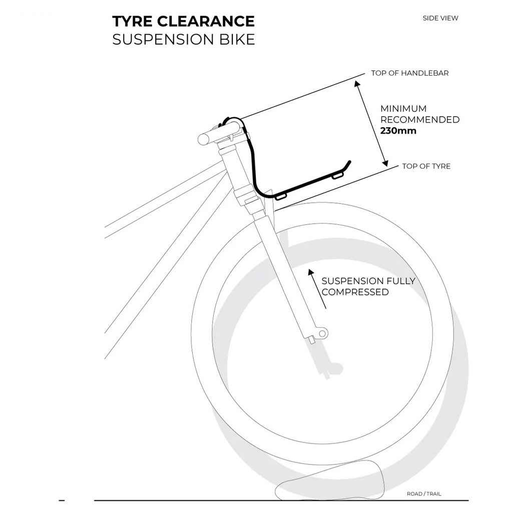 WHOLEGRAIN CYCLES* jack the bike rack (black) - BLUE LUG GLOBAL