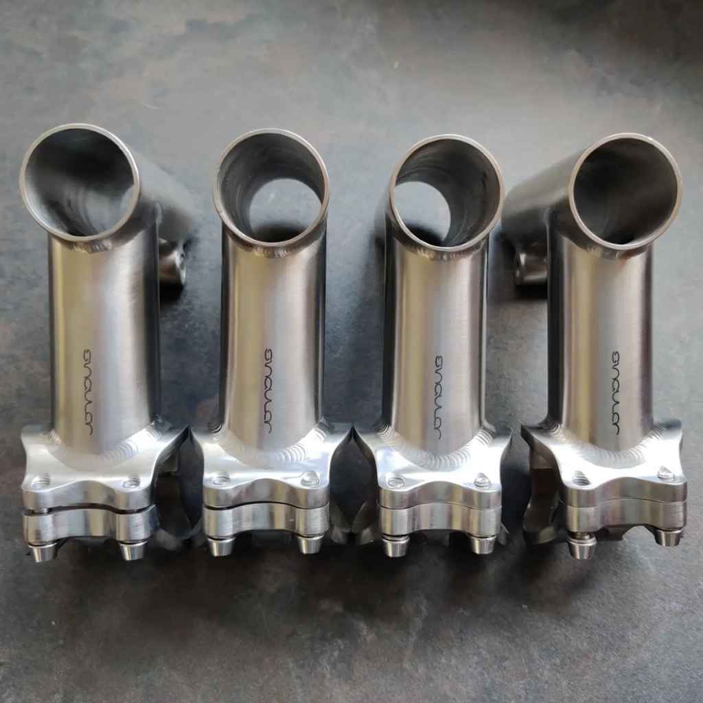 SINGULAR CYCLES* Laing Ti stem - BLUE LUG GLOBAL ONLINE STORE