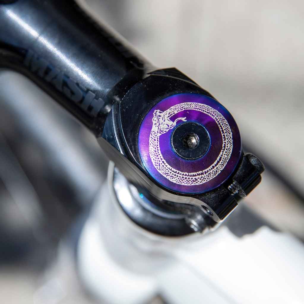 Oil Slick Mountain Bike Top Cap Oil Slick Mountain Bike Headset - Main Image