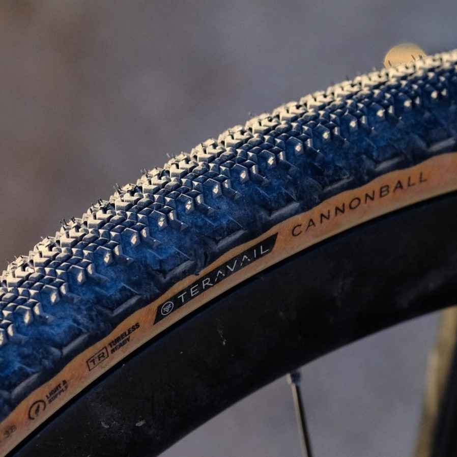 TERAVAIL* cannonball tire (black/tan) - BLUE LUG GLOBAL
